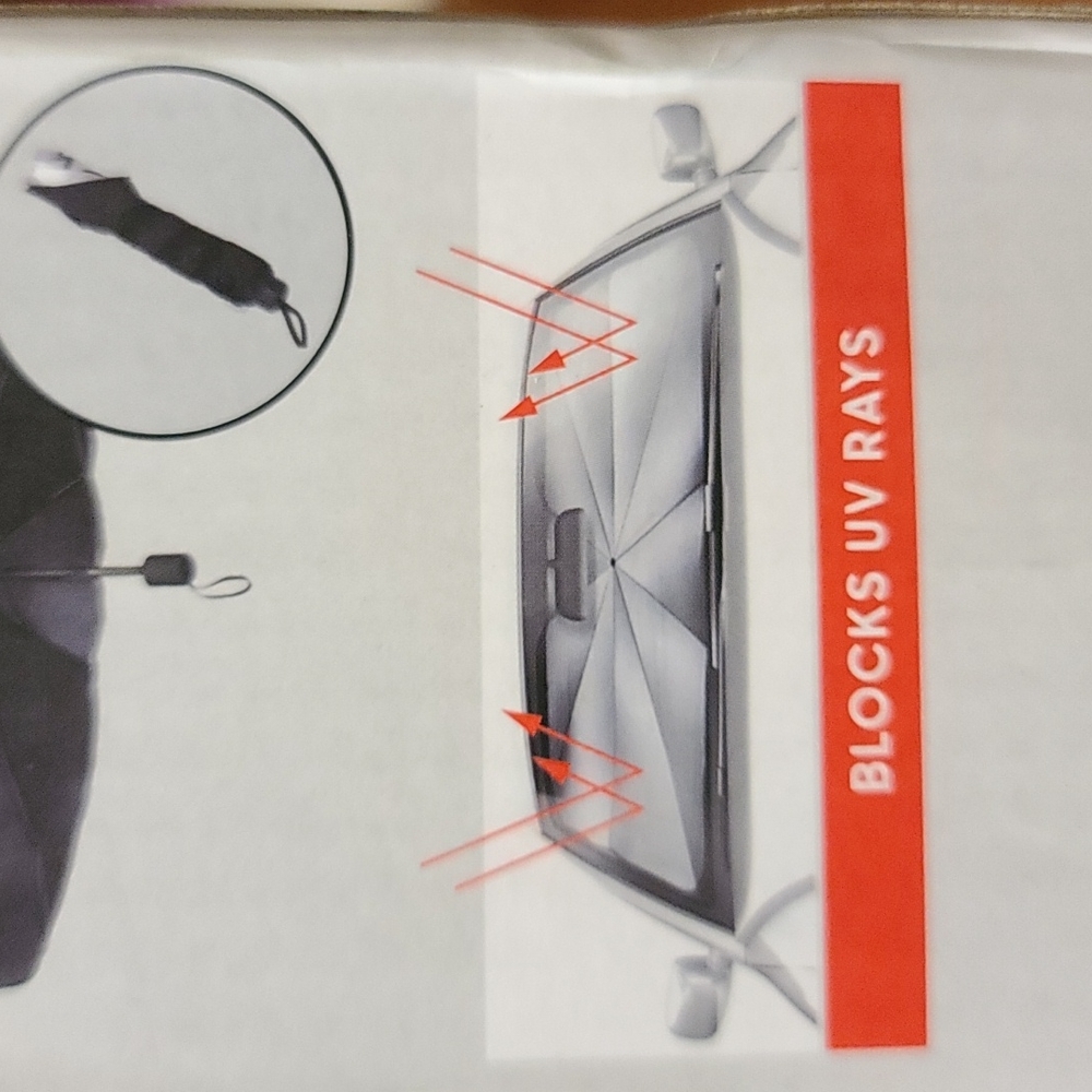 Brellashade for car